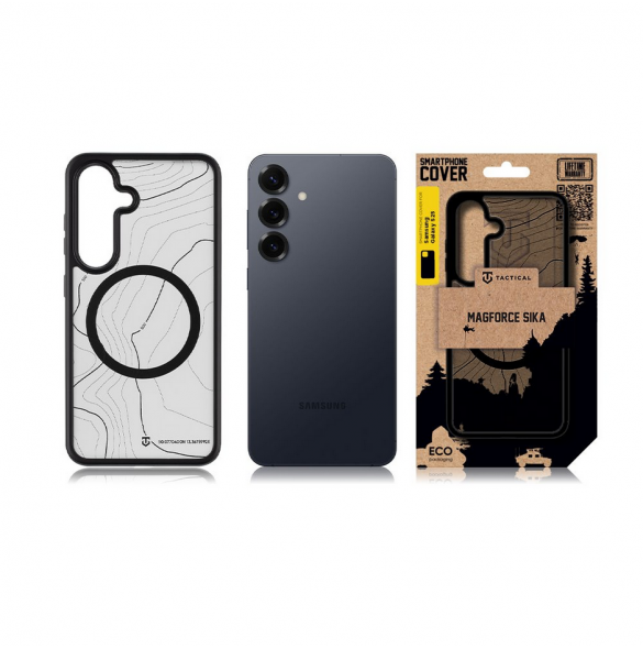 Tactical MagForce Hyperstealth Sika-fodral för Samsung Galaxy S25 Asphalt