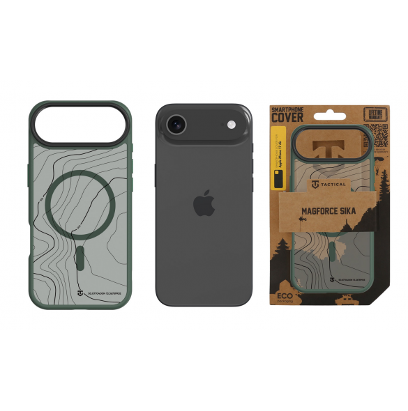 Tactical MagForce Hyperstealth Sika-fodral för iPhone Air skog Grönt