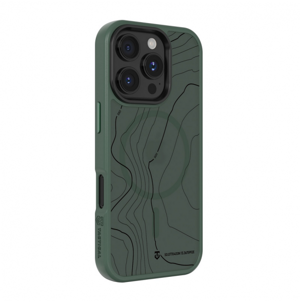 Tactical MagForce Hyperstealth Sika-fodral för iPhone 16 Pro Skogsgrön