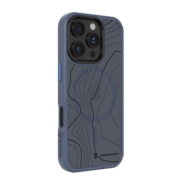 Tactical MagForce Hyperstealth Sika-fodral för iPhone 16 Pro Djupblå