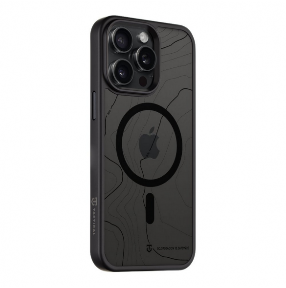 Tactical MagForce Hyperstealth Sika-fodral för iPhone 15 Pro Max Asphalt