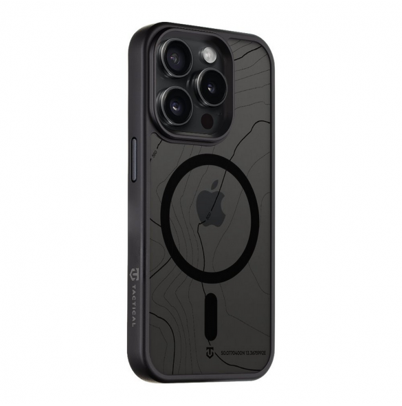 Tactical MagForce Hyperstealth Sika-fodral för iPhone 15 Pro Asphalt