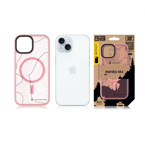 Tactical MagForce Hyperstealth Sika-fodral för iPhone 15 Pink Panther