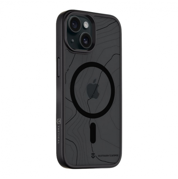 Tactical MagForce Hyperstealth Sika-fodral för iPhone 15 Asphalt