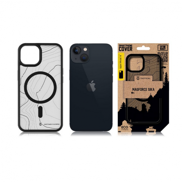 Tactical MagForce Hyperstealth Sika-fodral för iPhone 13 Asphalt
