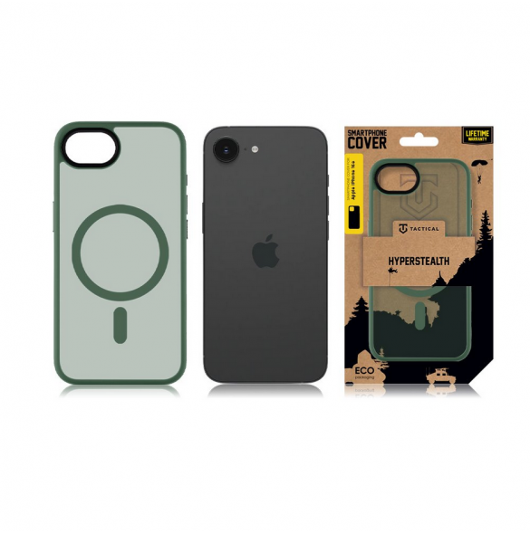Taktiskt MagForce Hyperstealth-fodral för iPhone 16e Forest Green