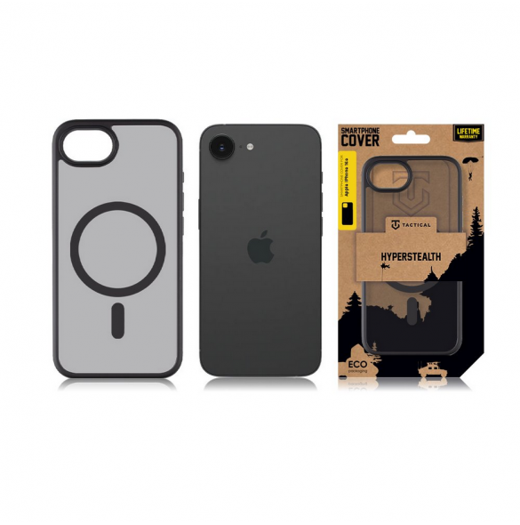 Taktiskt MagForce Hyperstealth-fodral för iPhone 16e Asphalt