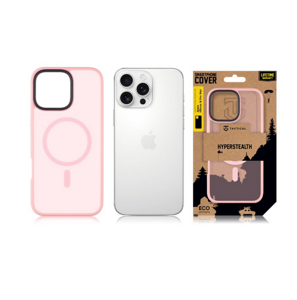 Taktiskt MagForce Hyperstealth-fodral för iPhone 16 Pro Max Pink Panther