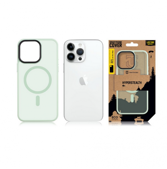 Tactical MagForce Hyperstealth-fodral för iPhone 14 Pro Max, strandgrön