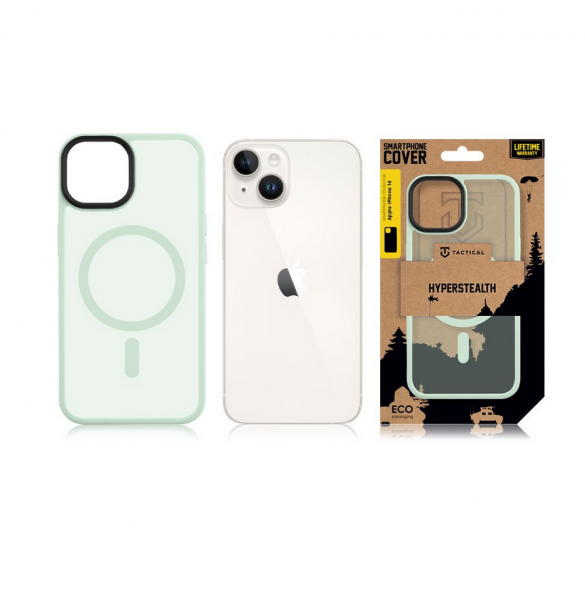 Tactical MagForce Hyperstealth-fodral för iPhone 14 strandgrön