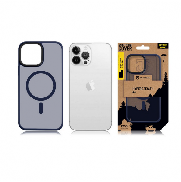 Tactical MagForce Hyperstealth-fodral för iPhone 13 Pro Max djupblå