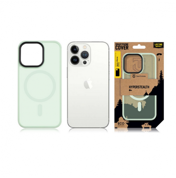 Tactical MagForce Hyperstealth-fodral för iPhone 13 Pro strandgrön