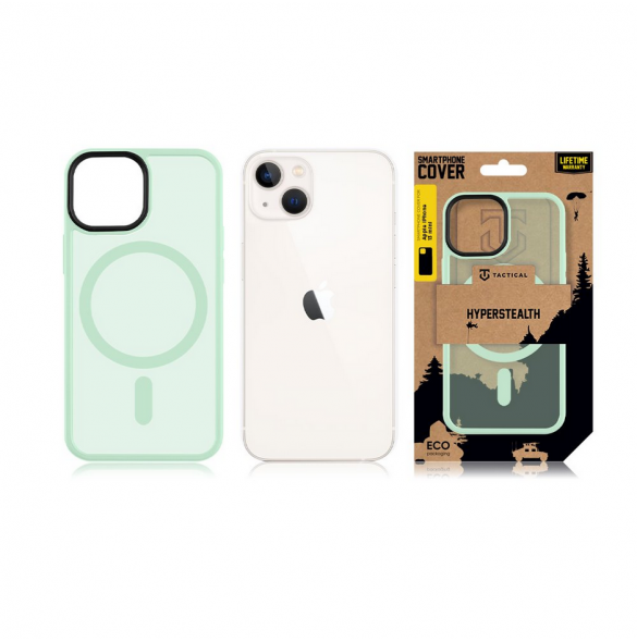Tactical MagForce Hyperstealth-fodral för iPhone 13 mini strandgrön