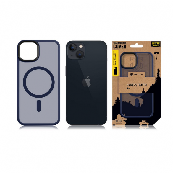 Tactical MagForce Hyperstealth-fodral för iPhone 13 djupblå