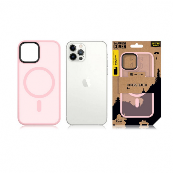 Tactical MagForce Hyperstealth-fodral för iPhone 12/12 Pro Rosa Pantern
