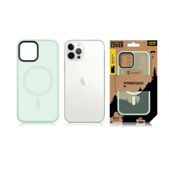 Tactical MagForce Hyperstealth-fodral för iPhone 12/12 Pro Strandgrön
