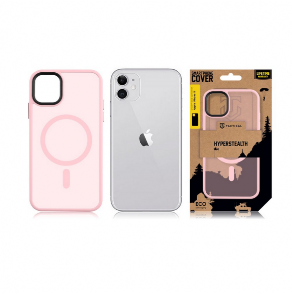 Tactical MagForce Hyperstealth-fodral för iPhone 11 Rosa Pantern
