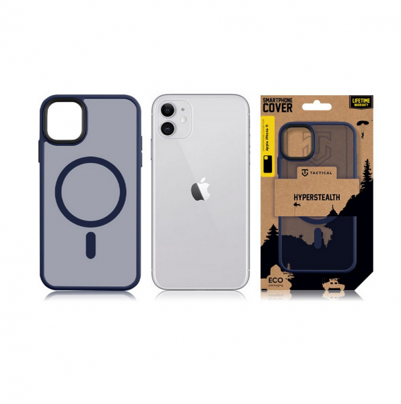 Tactical MagForce Hyperstealth-fodral för iPhone 11 Djupblå