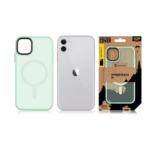 Tactical MagForce Hyperstealth-fodral för iPhone 11 Strandgrön