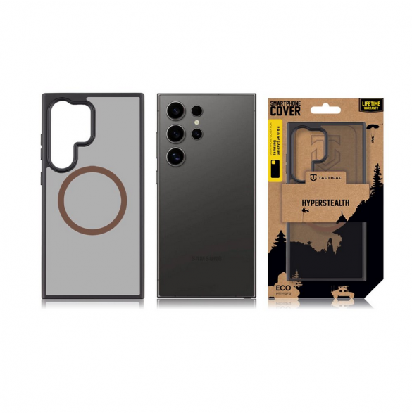 Tactical MagForce Hyperstealth 2.0-fodral för Samsung Galaxy S24 Ultra Svart/Moucha Moose