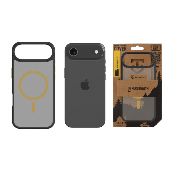 Tactical MagForce Hyperstealth 2.0-fodral för iPhone Air Svart/Gul