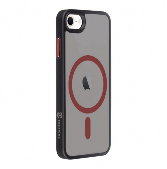 Tactical MagForce Hyperstealth 2.0-fodral för iPhone 7/8/SE 2020/SE 2022 Svart/Röd