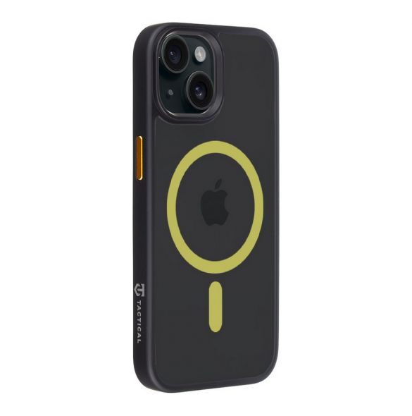 Tactical MagForce Hyperstealth 2.0-fodral för iPhone 15 svart/gul