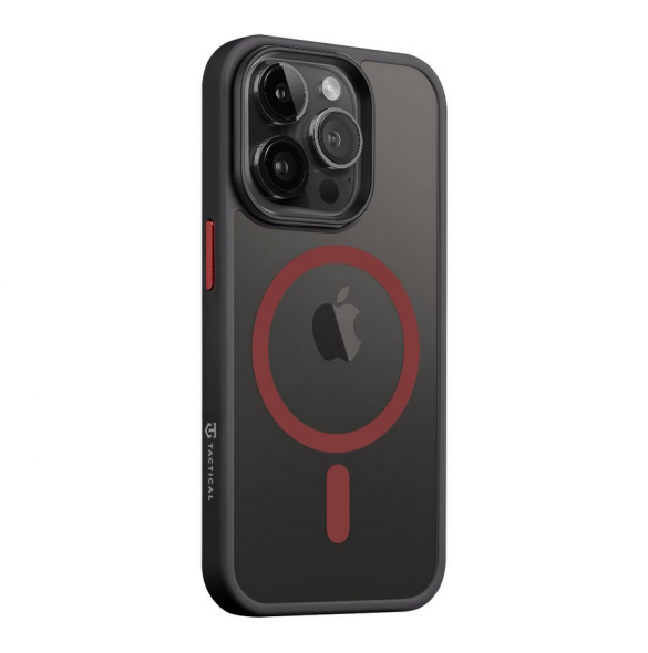 Tactical MagForce Hyperstealth 2.0-fodral för iPhone 14 Pro svart/röd
