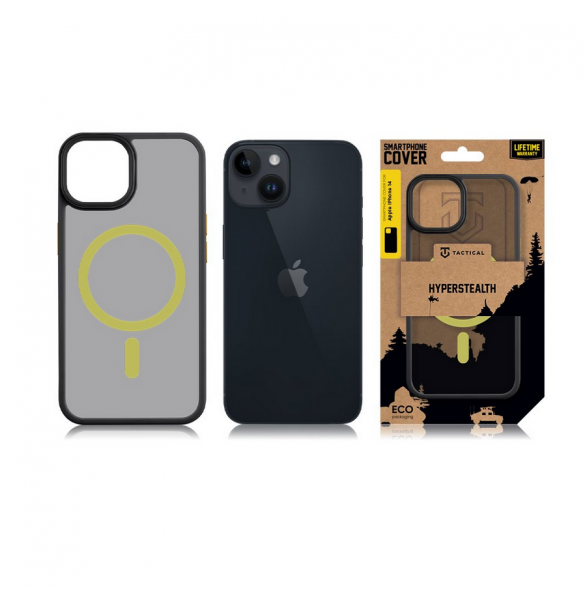 Tactical MagForce Hyperstealth 2.0-fodral för iPhone 14 svart/gul