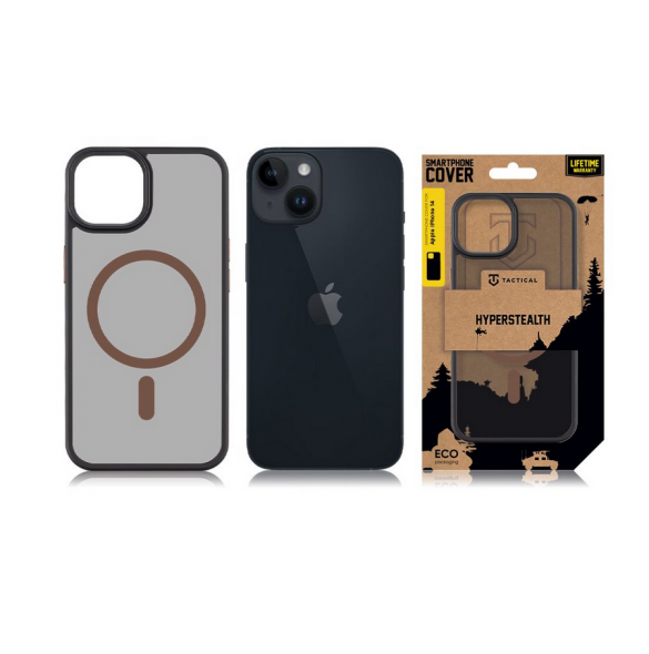 Tactical MagForce Hyperstealth 2.0-fodral för iPhone 14 svart/Moucha Moose