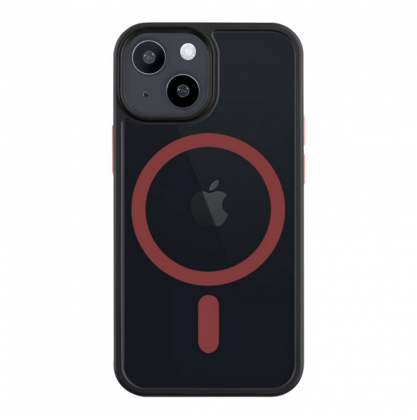 Tactical MagForce Hyperstealth 2.0-fodral för iPhone 13 mini svart/röd