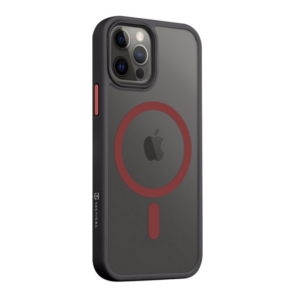 Tactical MagForce Hyperstealth 2.0-fodral för iPhone 12/12 Pro svart/röd