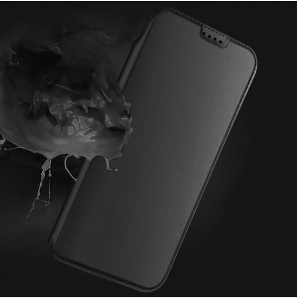 Dux Ducis Skin Pro-skal till iPhone 17 Air med fällbart skydd och kortfack – svart