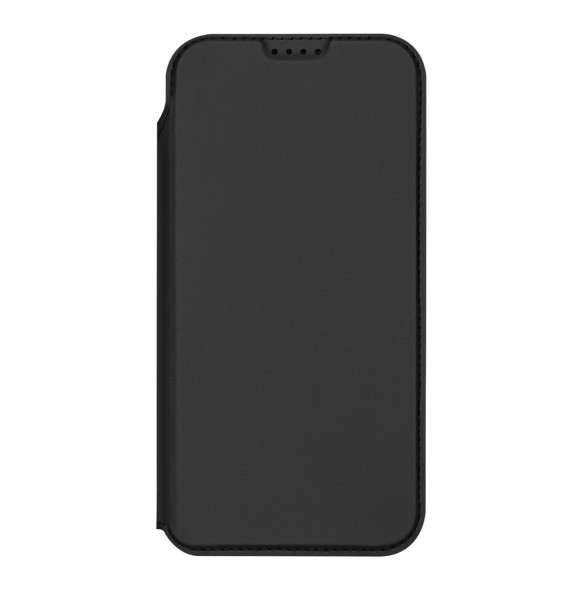 Dux Ducis Skin Pro-skal till iPhone 17 Pro med fällbart skydd och kortfack – svart