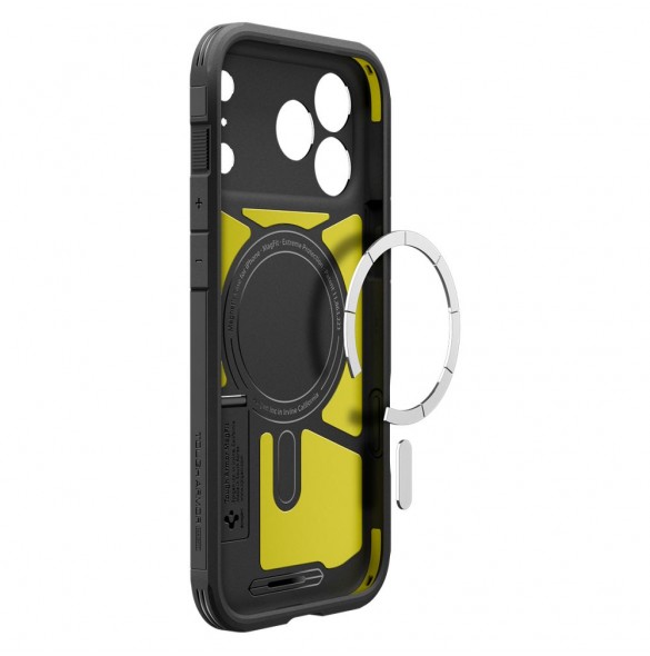 Spigen Tough Armor "T" MagSafe-skal till iPhone 17 Pro – svart