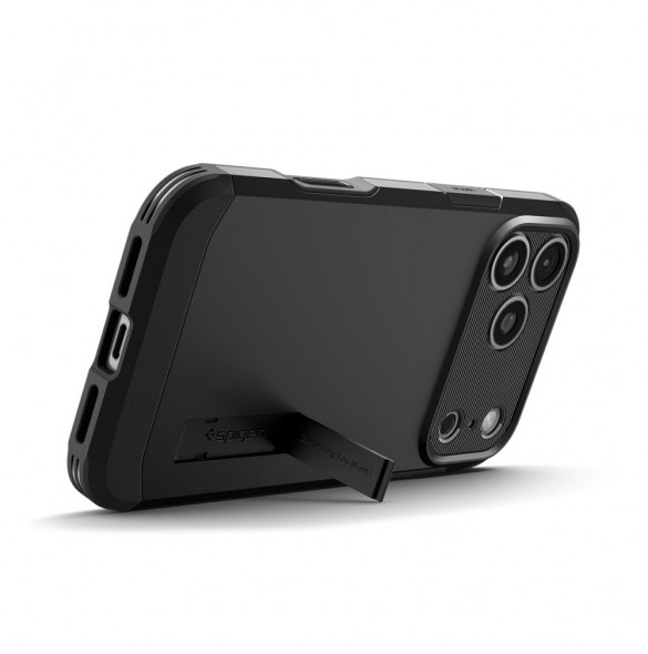 Spigen Tough Armor "T" MagSafe-skal till iPhone 17 Pro – svart
