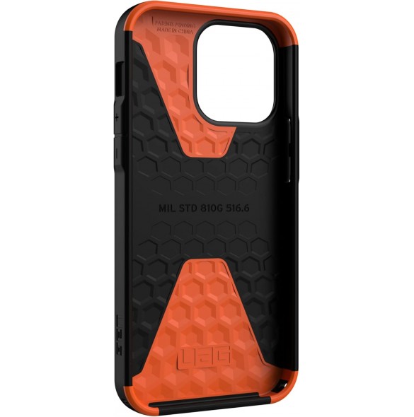URBAN ARMOR GEAR UAG Designat för iPhone 14 Pro Max Skal Svart 6,7" Civil 114043114040