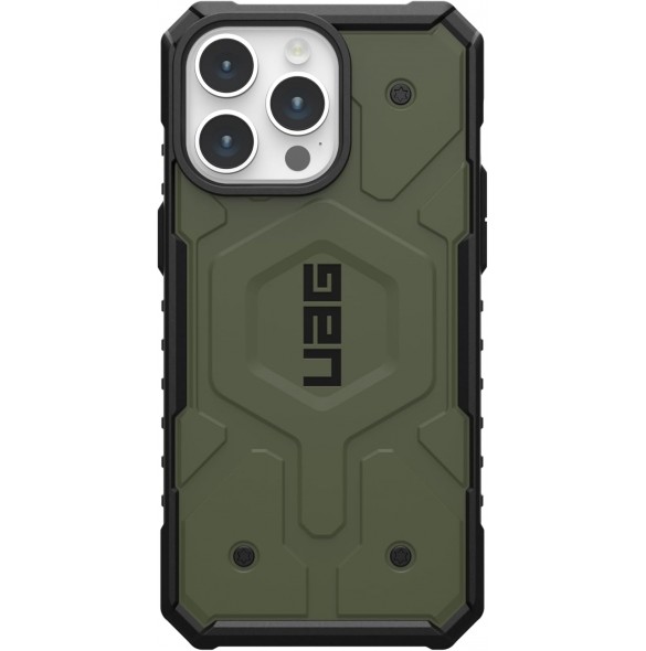 URBAN ARMOR GEAR med iPhone 15 Pro Max-skalPathfinder Olive Drab 114301117272