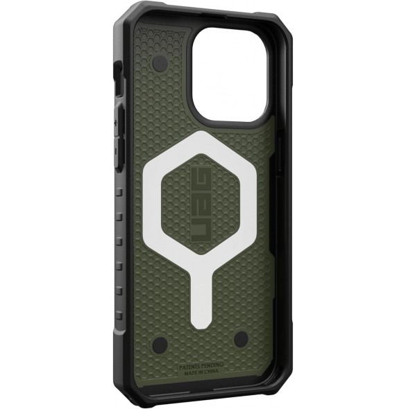URBAN ARMOR GEAR med iPhone 15 Pro Max-skalPathfinder Olive Drab 114301117272