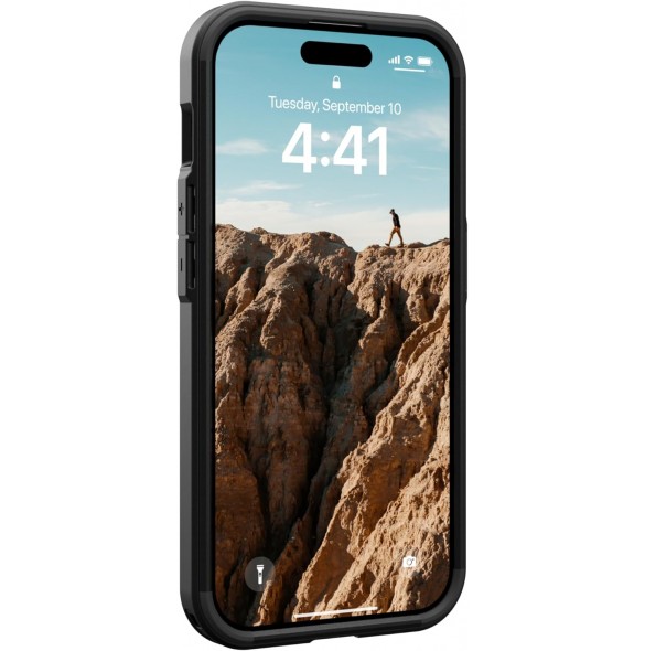 URBAN ARMOR GEAR med iPhone 15 Pro Skal Civil Bordeaux 114275119049