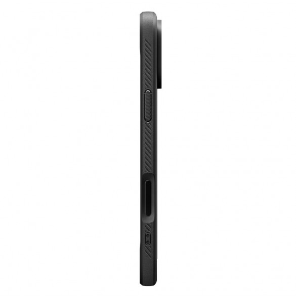 Spigen Rugged Armor Mag MagSafe-skal till iPhone 17 Pro – Mattsvart