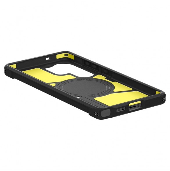 Spigen Tough Armor MagSafe-skal till Samsung Galaxy S25 Ultra - Svart