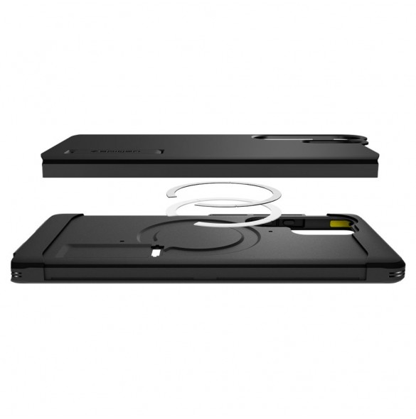 Spigen Tough Armor MagSafe-skal till Samsung Galaxy S25 Ultra - Svart