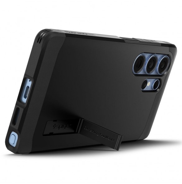 Spigen Tough Armor MagSafe-skal till Samsung Galaxy S25 Ultra - Svart
