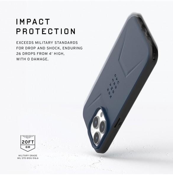 URBAN ARMOR GEAR UAG Designat för iPhone 15 Pro Skal Civil - Mallard 114275115555