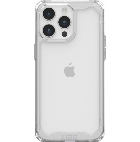 URBAN ARMOR GEAR UAG Skyddsskal för iPhone 15 Pro Max,Plyo Ice Rugged - Transparent