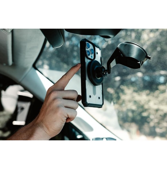 URBAN ARMOR GEAR Pathfinder-skal kompatibelt med iPhone 15 Plus - Ice (114357113131)