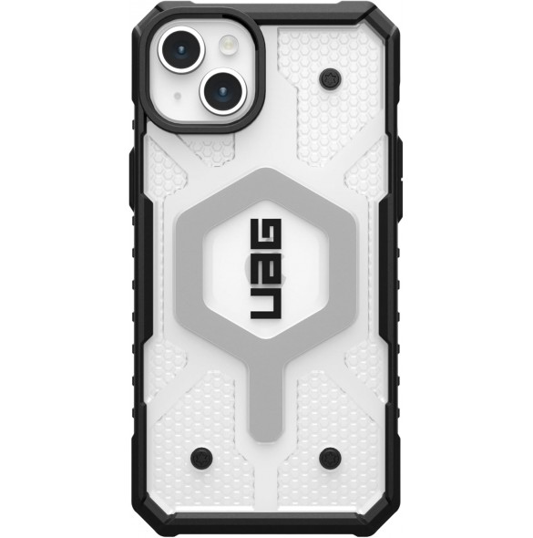 URBAN ARMOR GEAR Pathfinder-skal kompatibelt med iPhone 15 Plus - Ice (114357113131)