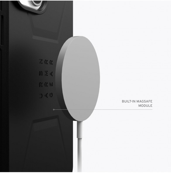 URBAN ARMOR GEAR Civilian-skal kompatibelt med iPhone 15 Plus - Svart (114306114040)