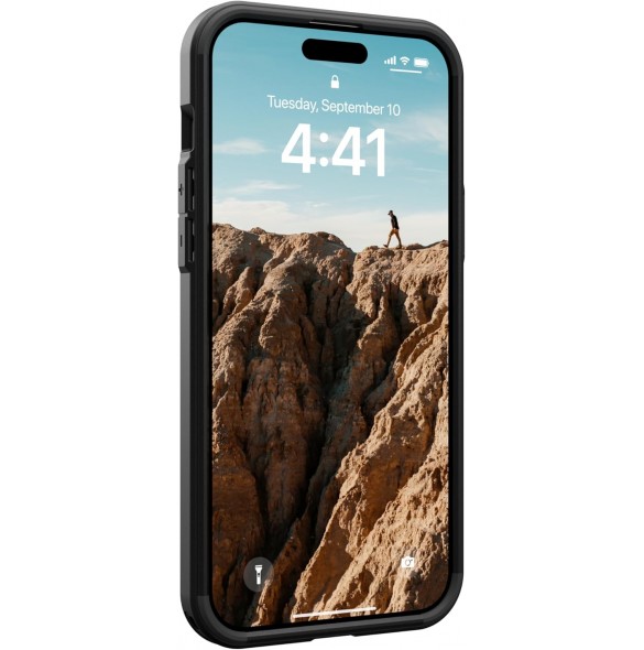 URBAN ARMOR GEAR Civilian-skal kompatibelt med iPhone 15 Plus - Svart (114306114040)